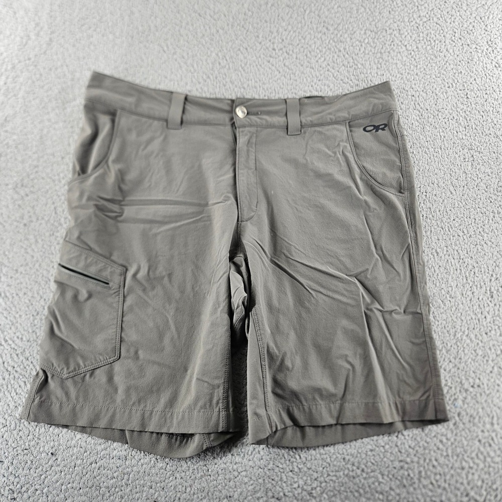 Outdoor Research Shorts Mens 36 Gray Ferrosi Hiking Cargo Outdoor Trail
